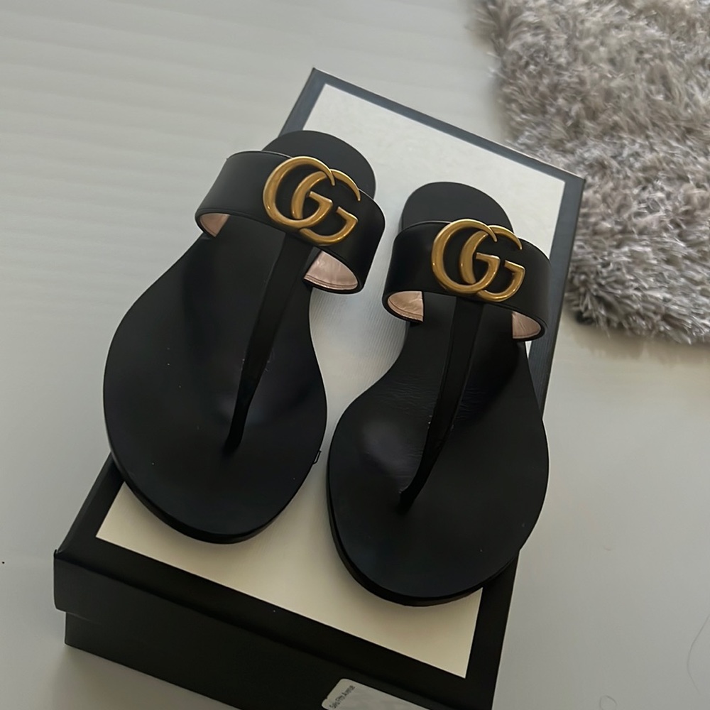 Gucci Leather Sandal
